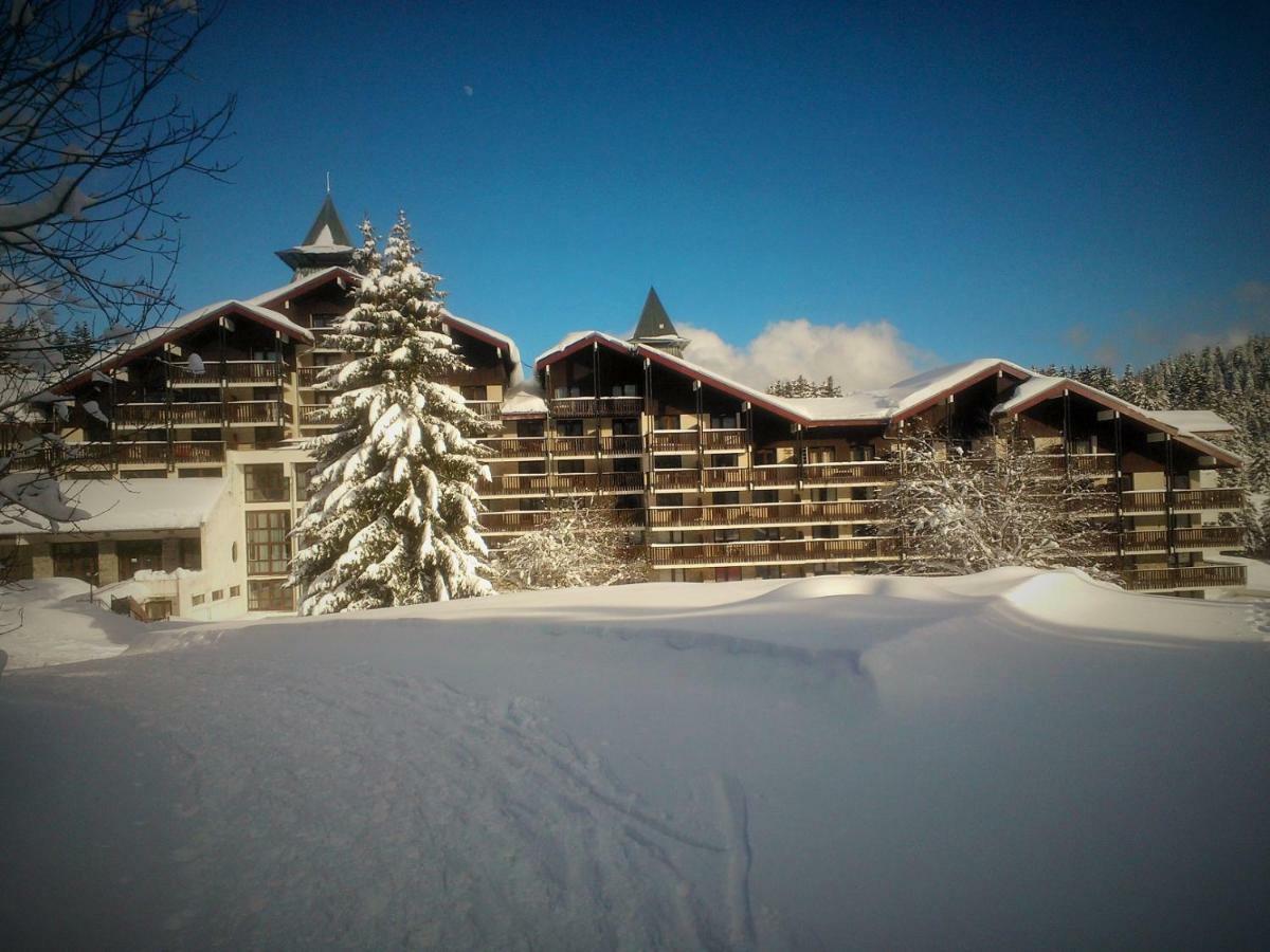 Praz De Lys Les Terrasses Du Mont_Blanc Appartement Taninges Buitenkant foto
